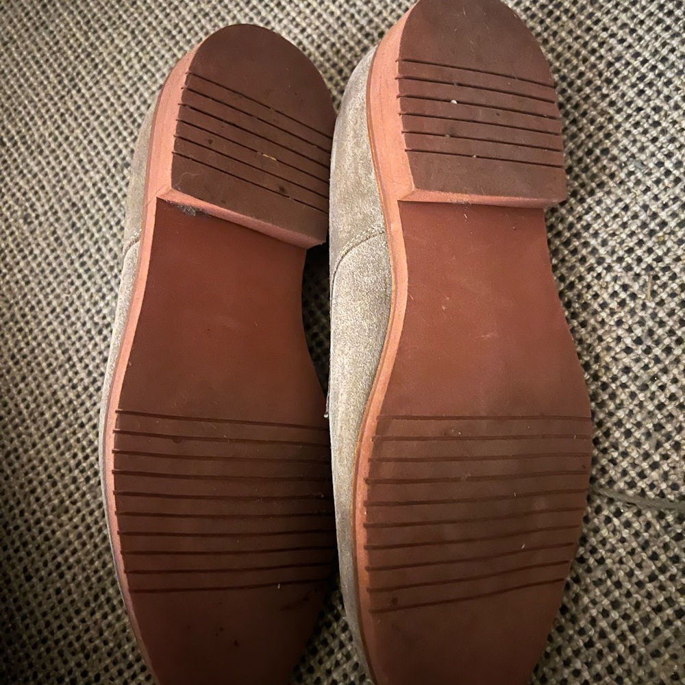 J Crew Used Men's Suede Lace-Up Shoes - Picture 3 of 4